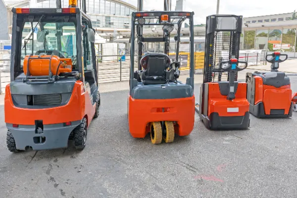 Four Forklift Trucks Gas for Rent in Warwick